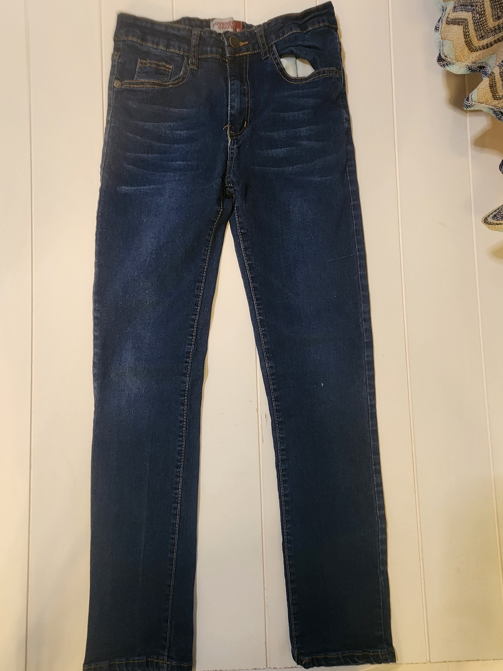 Teen's Dark Blue Stretch Jeans